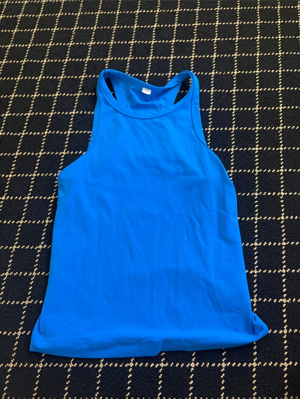lululemon athletica Bright Blue Racerback Tank